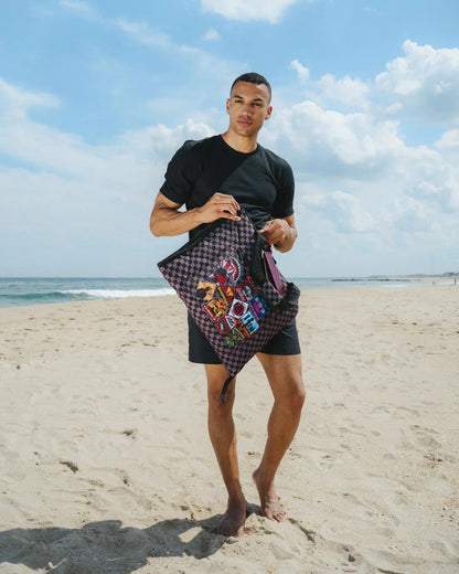 GLOBAL MOGUL UNLIMITED MILES PACKABLE BEACH MAT BLANKET WATER RESISTAN | Sprayground Popular