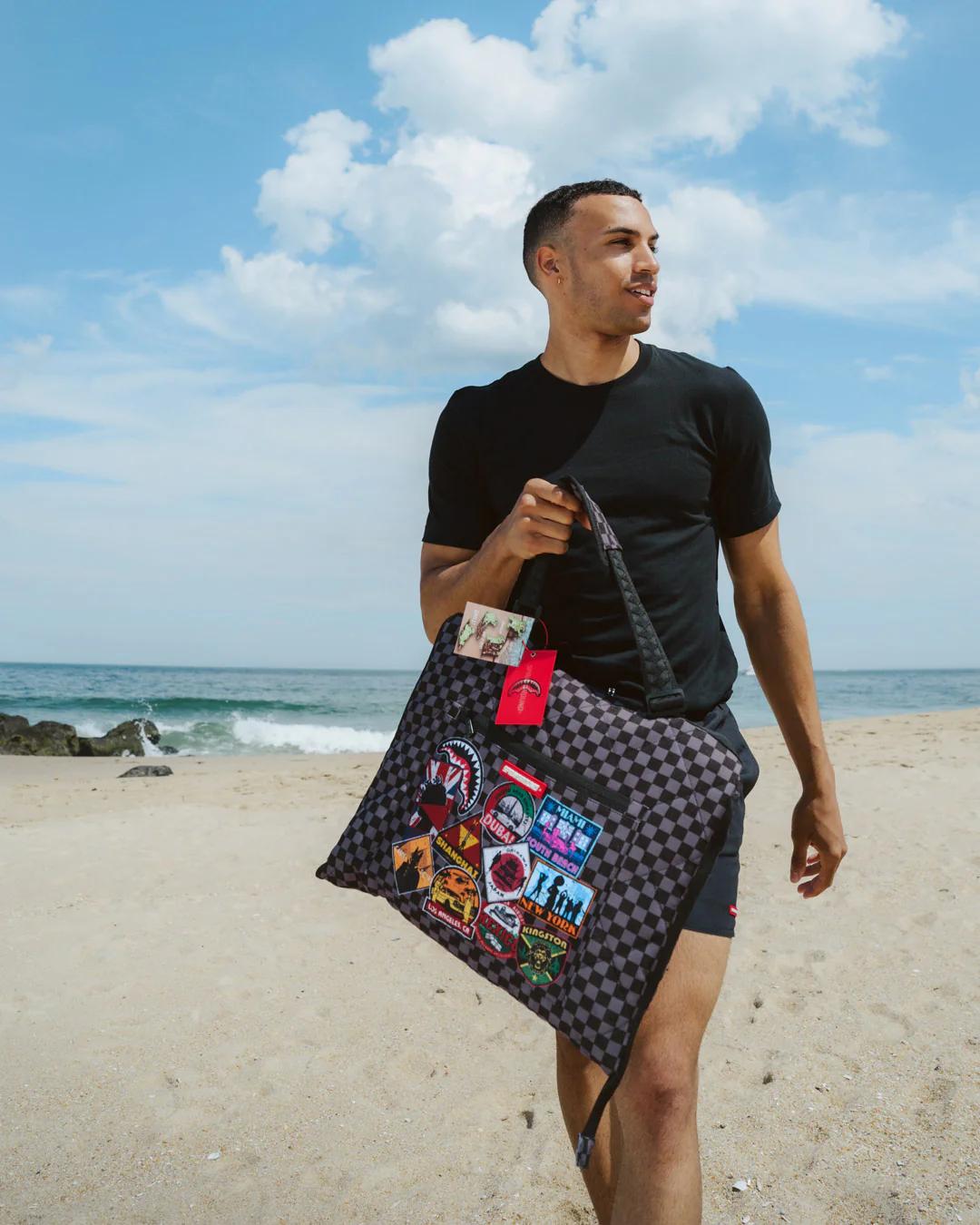 GLOBAL MOGUL UNLIMITED MILES PACKABLE BEACH MAT BLANKET WATER RESISTAN | Sprayground Popular