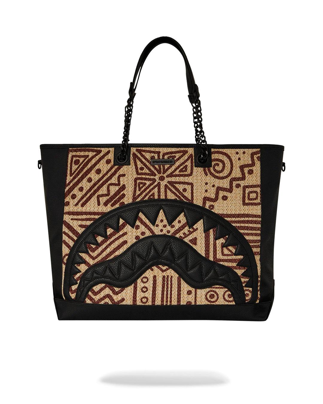 A.I. PALM MIRAGE SHARK LUXE BEACH TOTE | Sprayground Best Seller