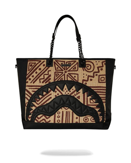 A.I. PALM MIRAGE SHARK LUXE BEACH TOTE | Sprayground Best Seller