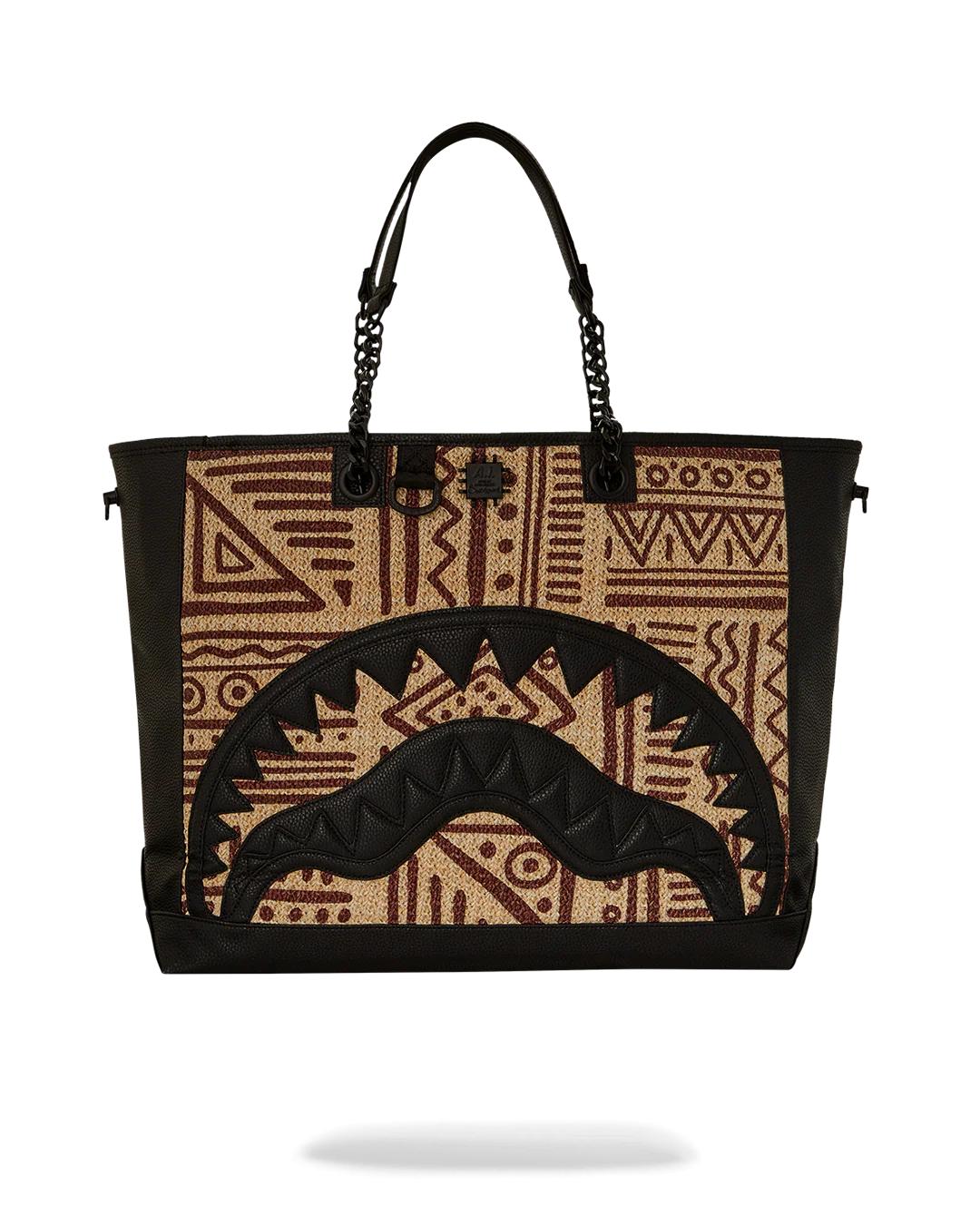 A.I. PALM MIRAGE SHARK LUXE BEACH TOTE | Sprayground Best Seller