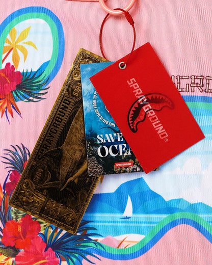 BORA BORA SHARK ISLAND VILLA BEACH TOTE | Sprayground Recommended