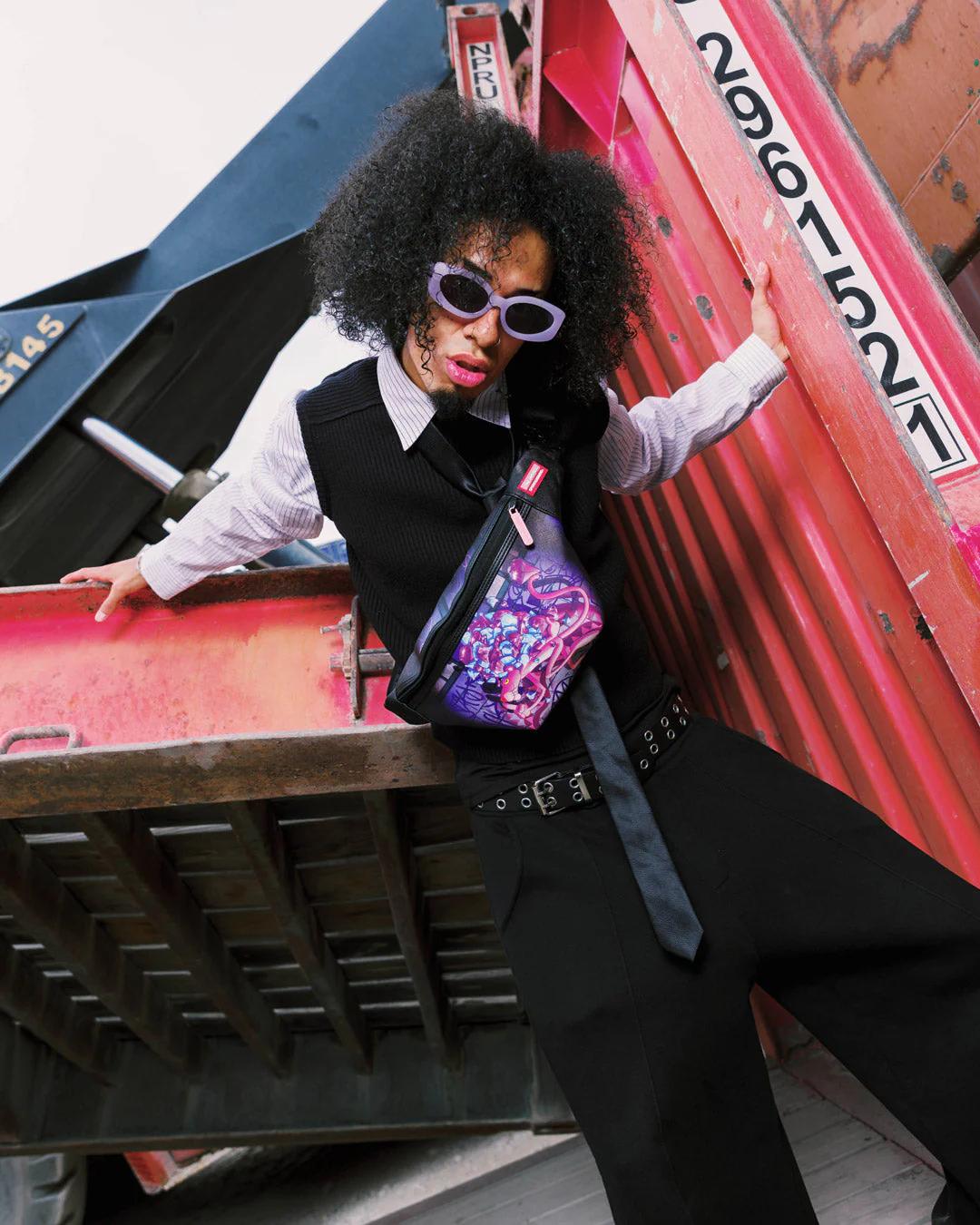PINK PANTHER DIAMOND HEIST SAVVY CROSSBODY | Sprayground Essential