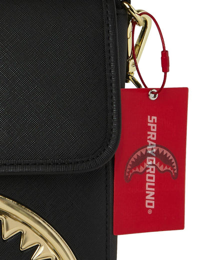 GOLDHEART SHARK DRIP MESSENGER SLING | Sprayground Essential