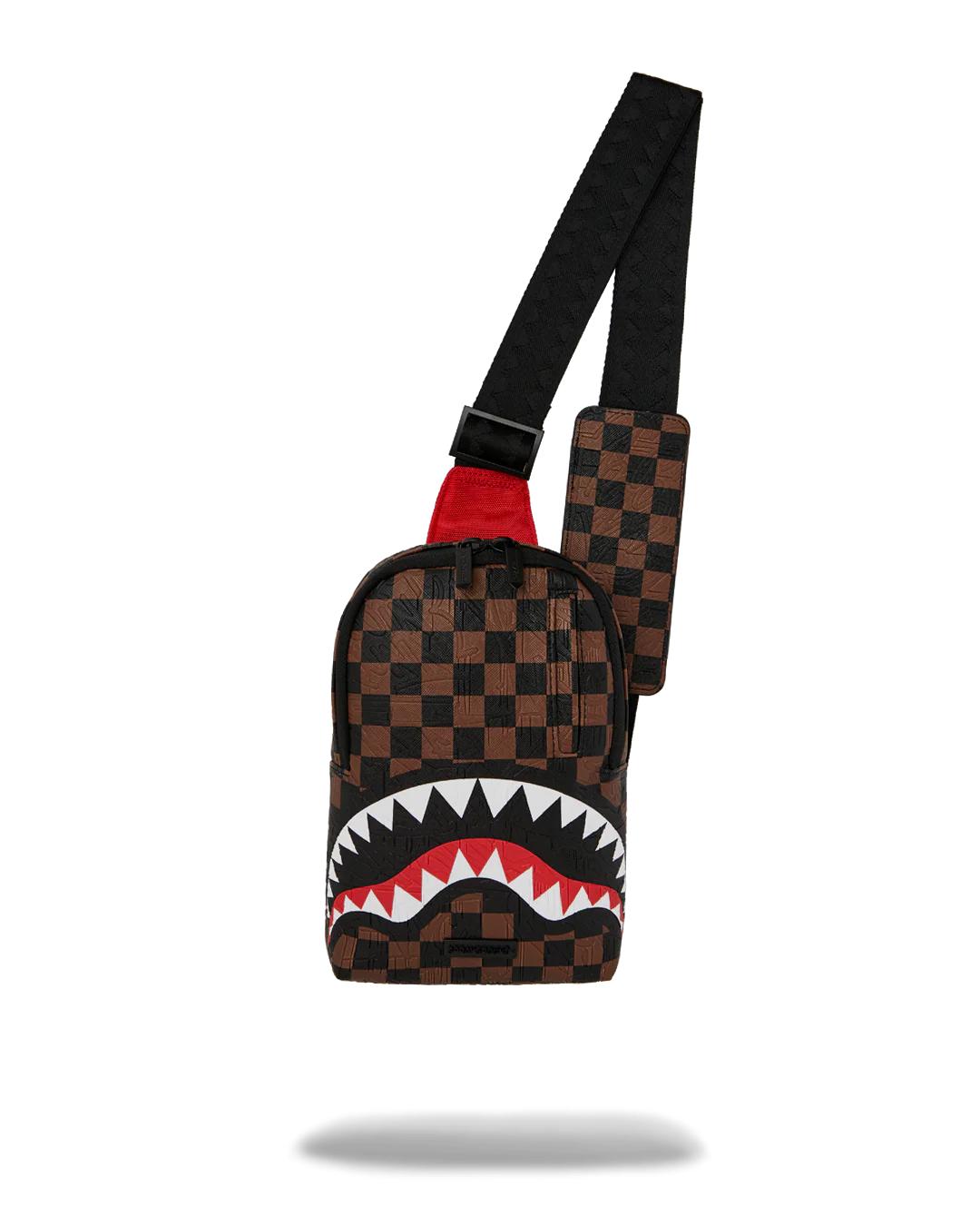 THE PRIVATE JET SHARK CLUB BACKPACK SLING | Sprayground Latest