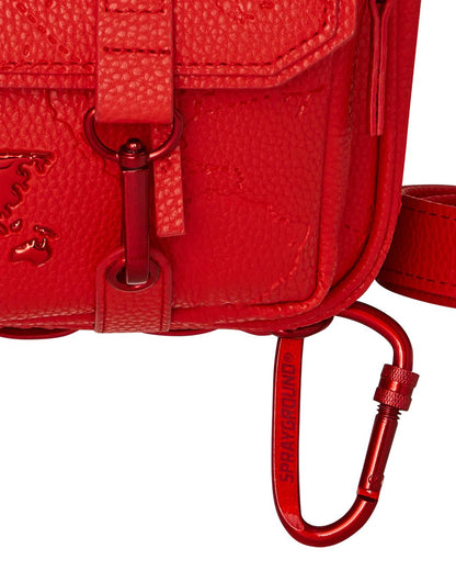 JAMES FIRST CLASS RUBY RED CROSSBODY | Sprayground Featured