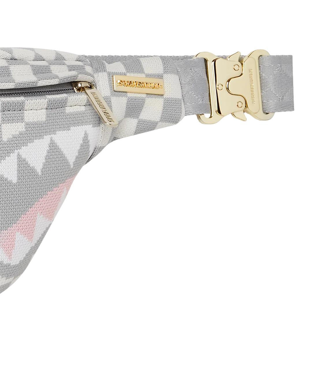 KNIT SHARKS IN PARIS IN CREAM SAVVY CROSSBODY | Sprayground Value