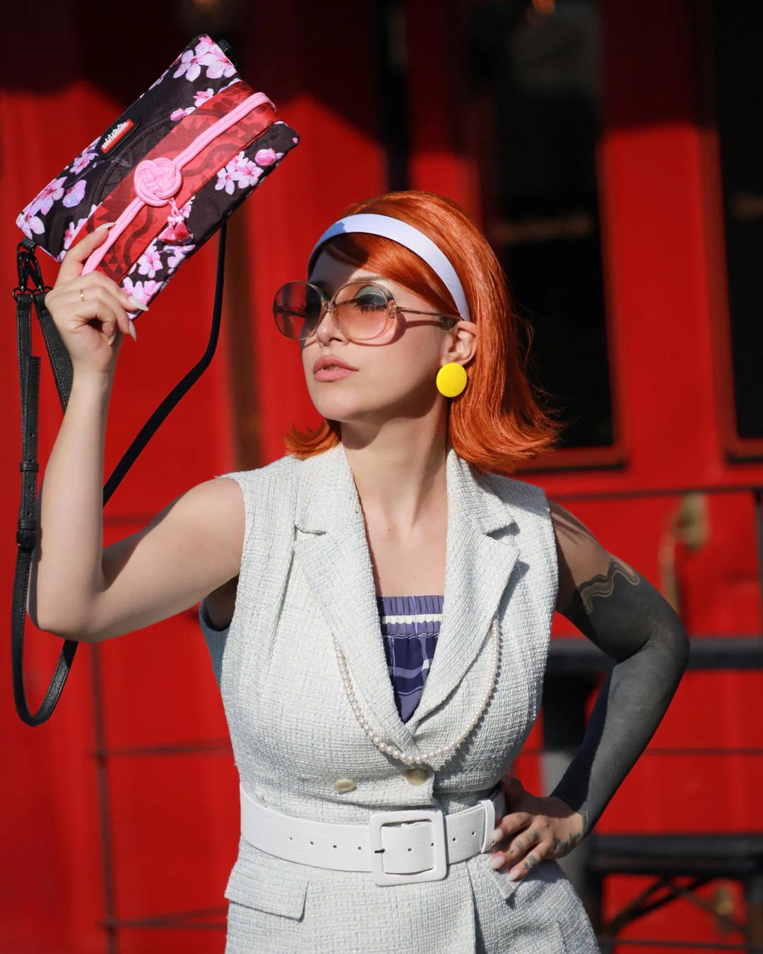 OUKA KENRAN HAYUMI HOKAZANO OFFICIAL COLLAB CROSSOVER CLUTCH | Sprayground Recommended