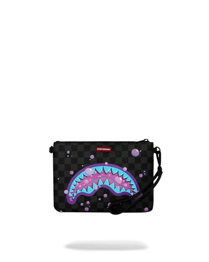 PURPLE SLIME SHARK CROSSOVER CLUTCH | Sprayground Signature