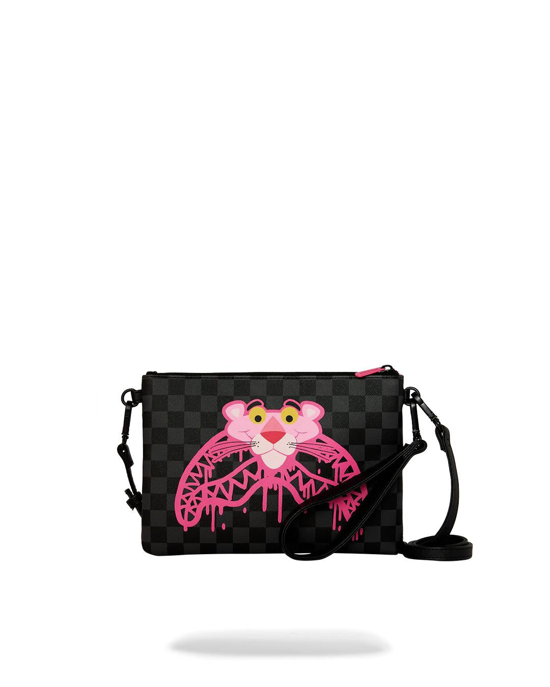PINK PANTHER DIAMOND SHARK CROSSOVER CLUTCH | Sprayground Essential