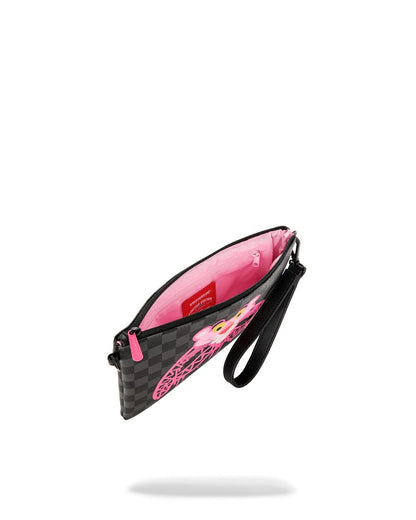 PINK PANTHER DIAMOND SHARK CROSSOVER CLUTCH | Sprayground Essential