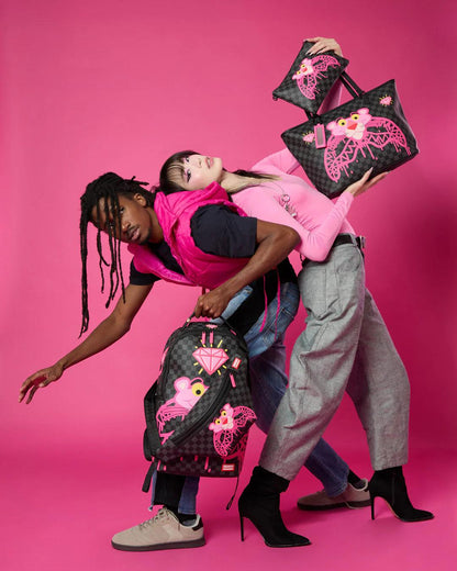 PINK PANTHER DIAMOND SHARK CROSSOVER CLUTCH | Sprayground Essential