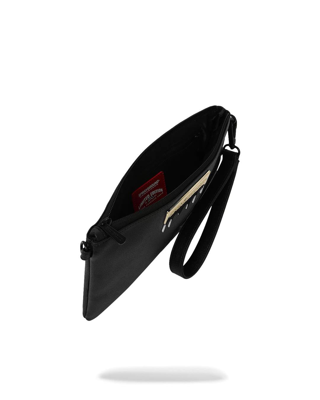 GOLD BRICK DRIP CROSSOVER CLUTCH | Sprayground Premium