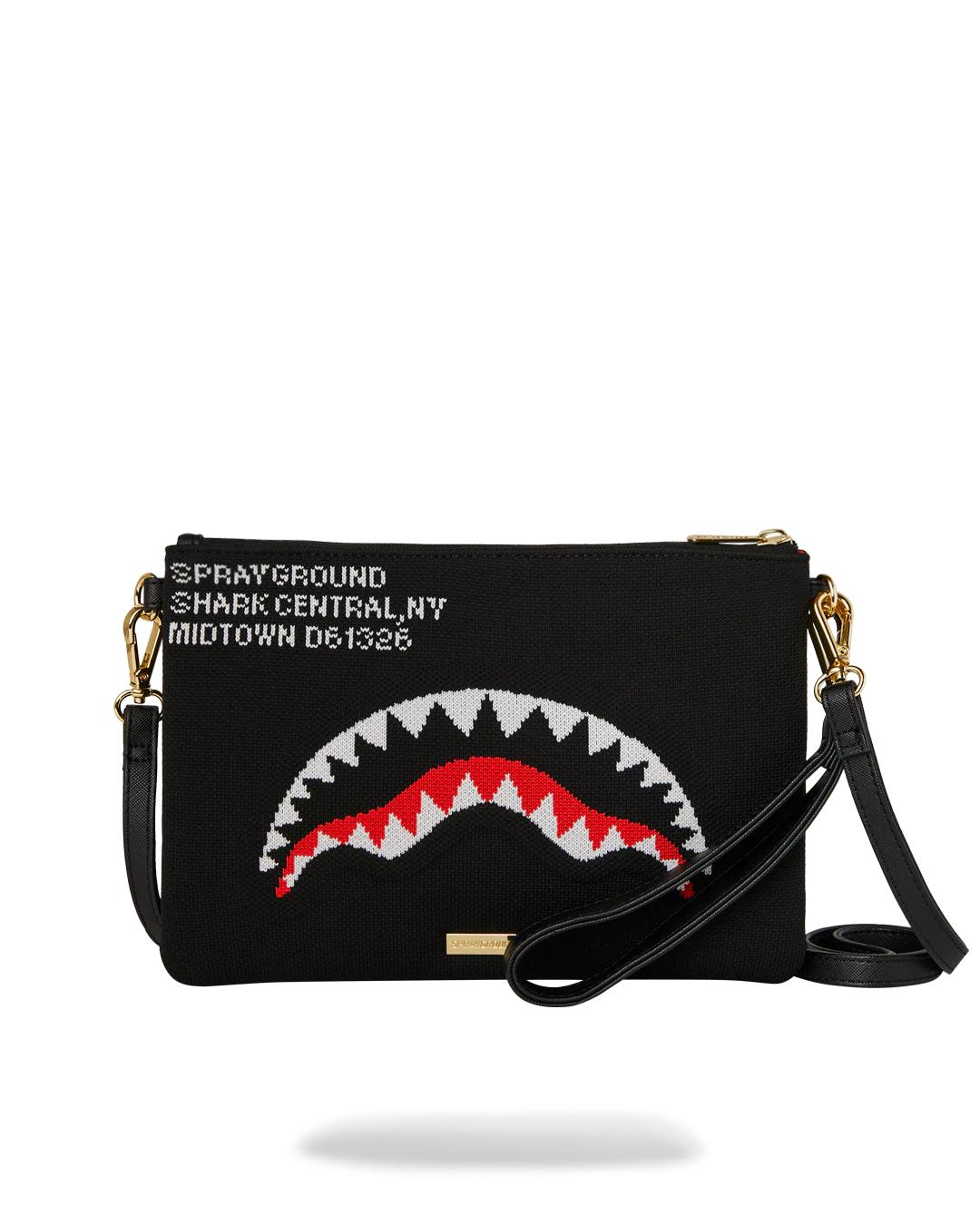SHARK CENTRAL AEROFLEX CROSSOVER CLUTCH | Sprayground Best Seller