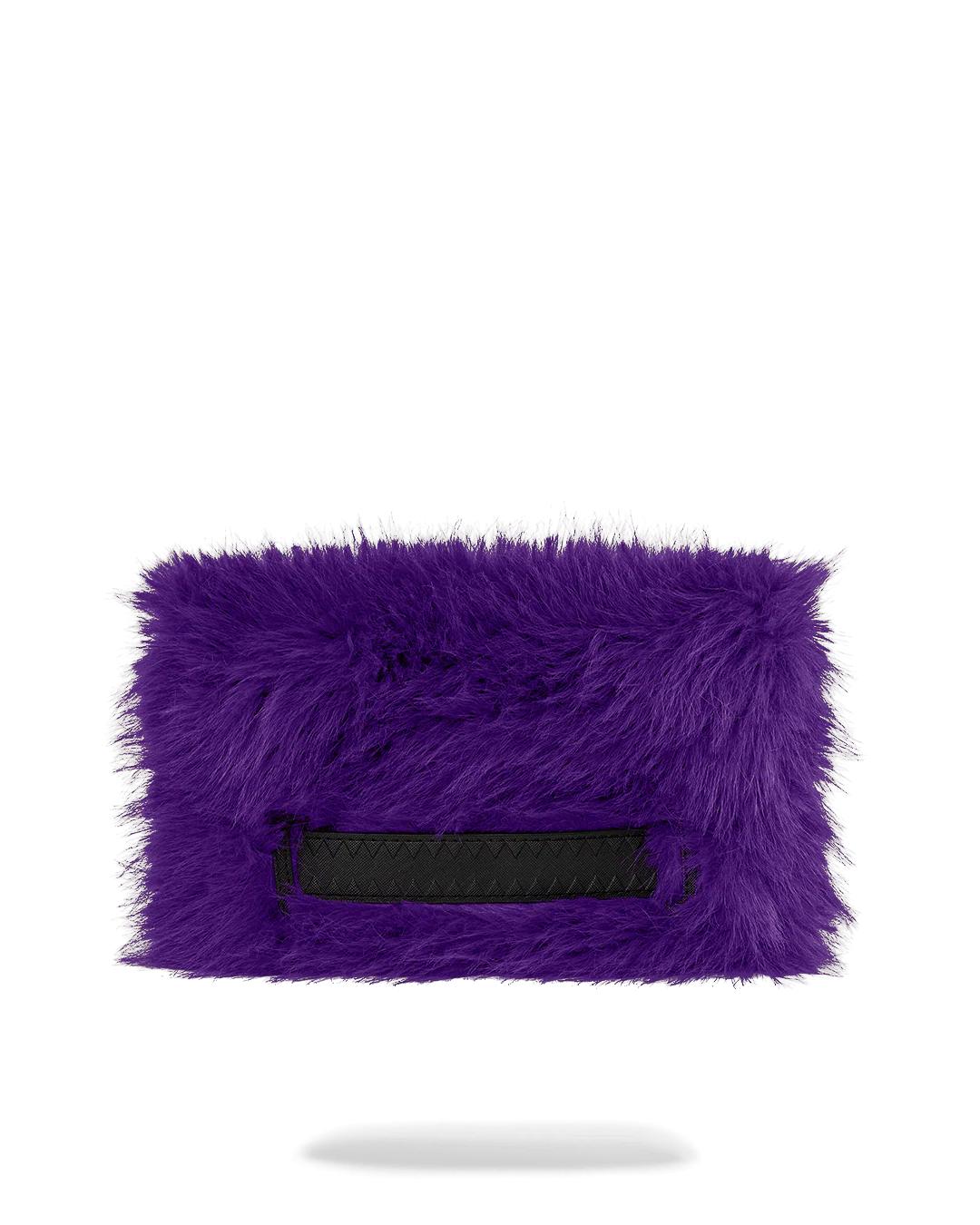 FURZILLA SHARK (PURP) CROSSOVER CLUTCH | Sprayground Classic