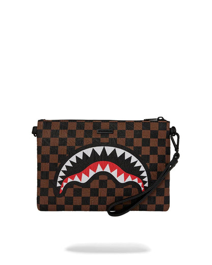 THE PRIVATE JET SHARK CLUB CROSSOVER CLUTCH | Sprayground Great Value