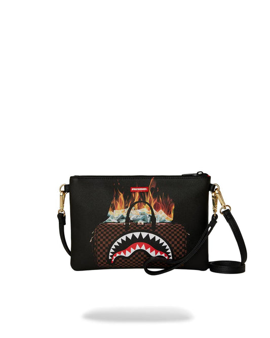 MONEY BAG DOUBLE TAKE CROSSOVER CLUTCH | Sprayground Latest