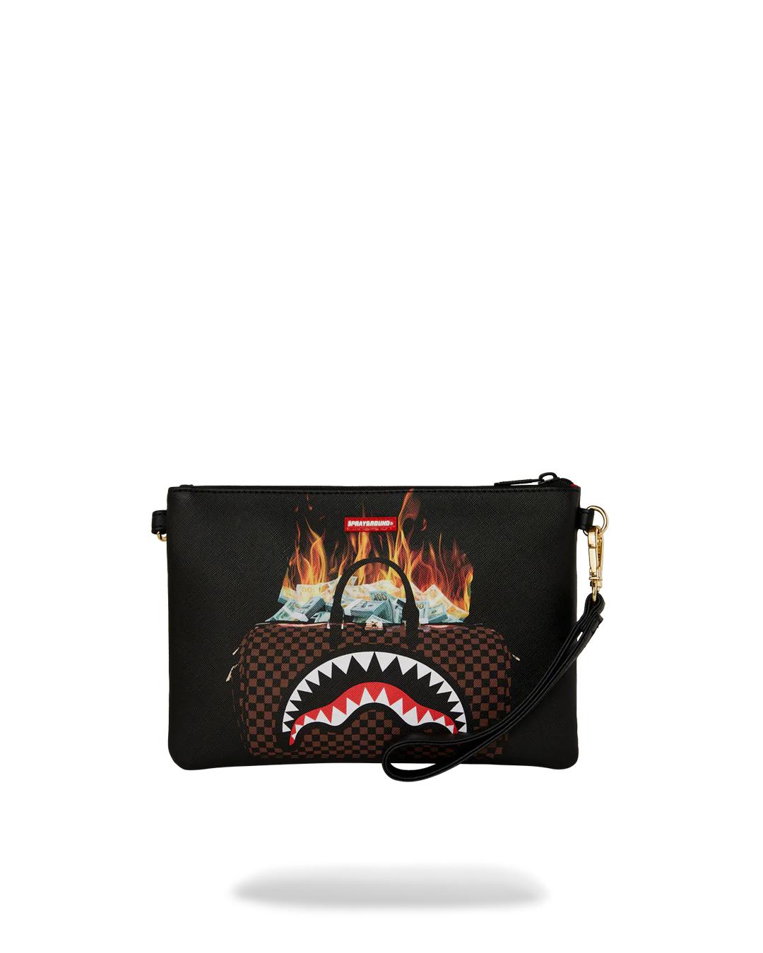 MONEY BAG DOUBLE TAKE CROSSOVER CLUTCH | Sprayground Latest