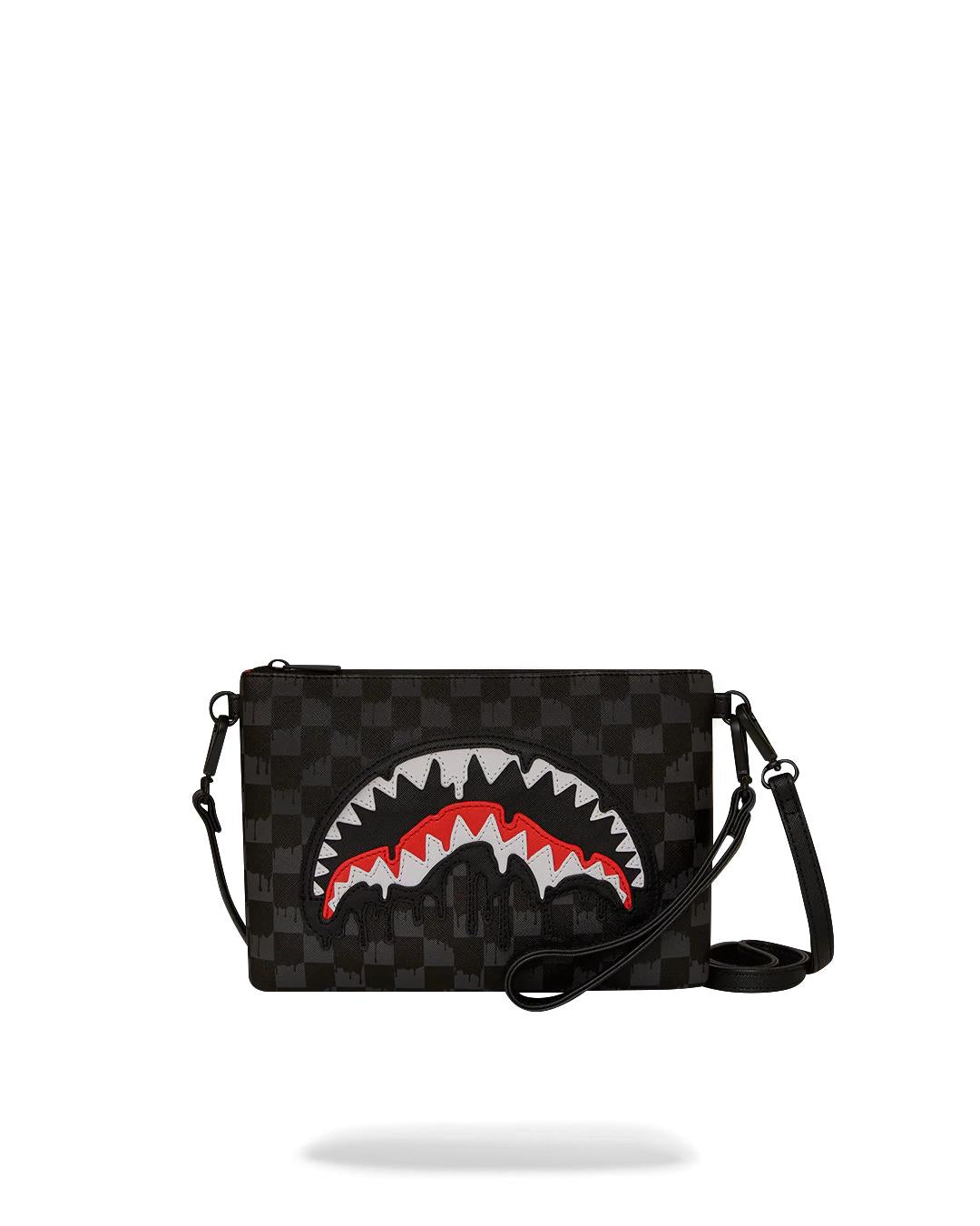 SHARKS IN PARIS THUNDERDRIP CROSSOVER CLUTCH | Sprayground Featured