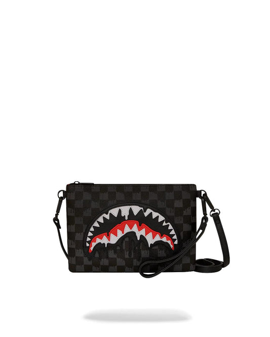 SHARKS IN PARIS THUNDERDRIP CROSSOVER CLUTCH | Sprayground Featured