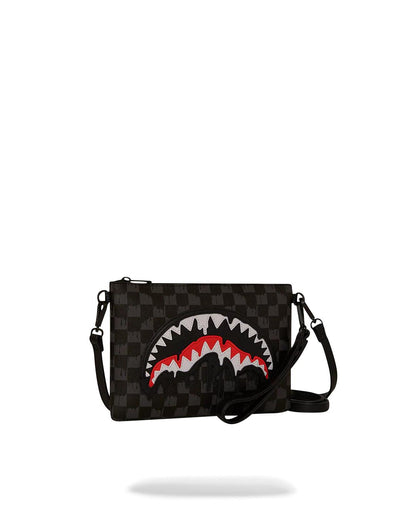 SHARKS IN PARIS THUNDERDRIP CROSSOVER CLUTCH | Sprayground Featured