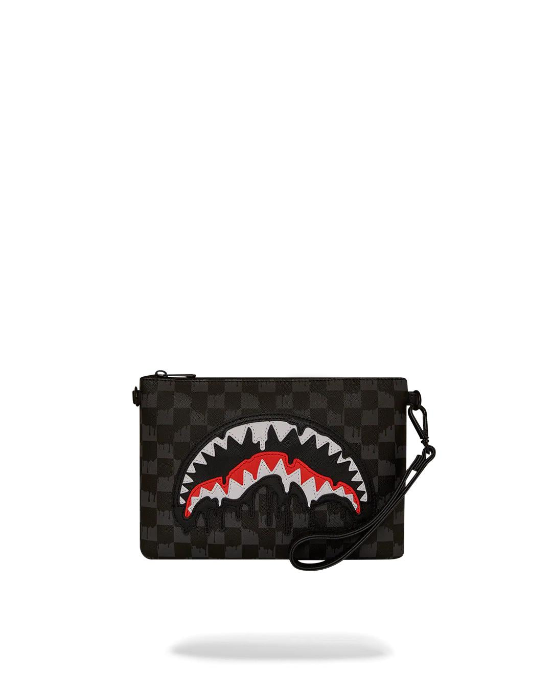 SHARKS IN PARIS THUNDERDRIP CROSSOVER CLUTCH | Sprayground Featured
