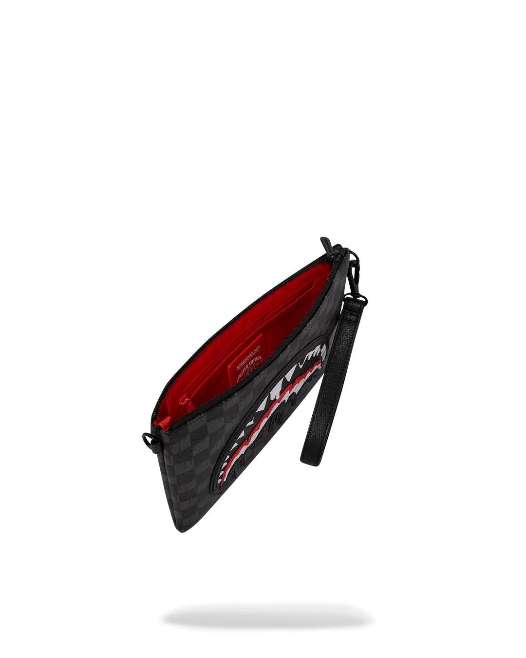 SHARKS IN PARIS THUNDERDRIP CROSSOVER CLUTCH | Sprayground Featured