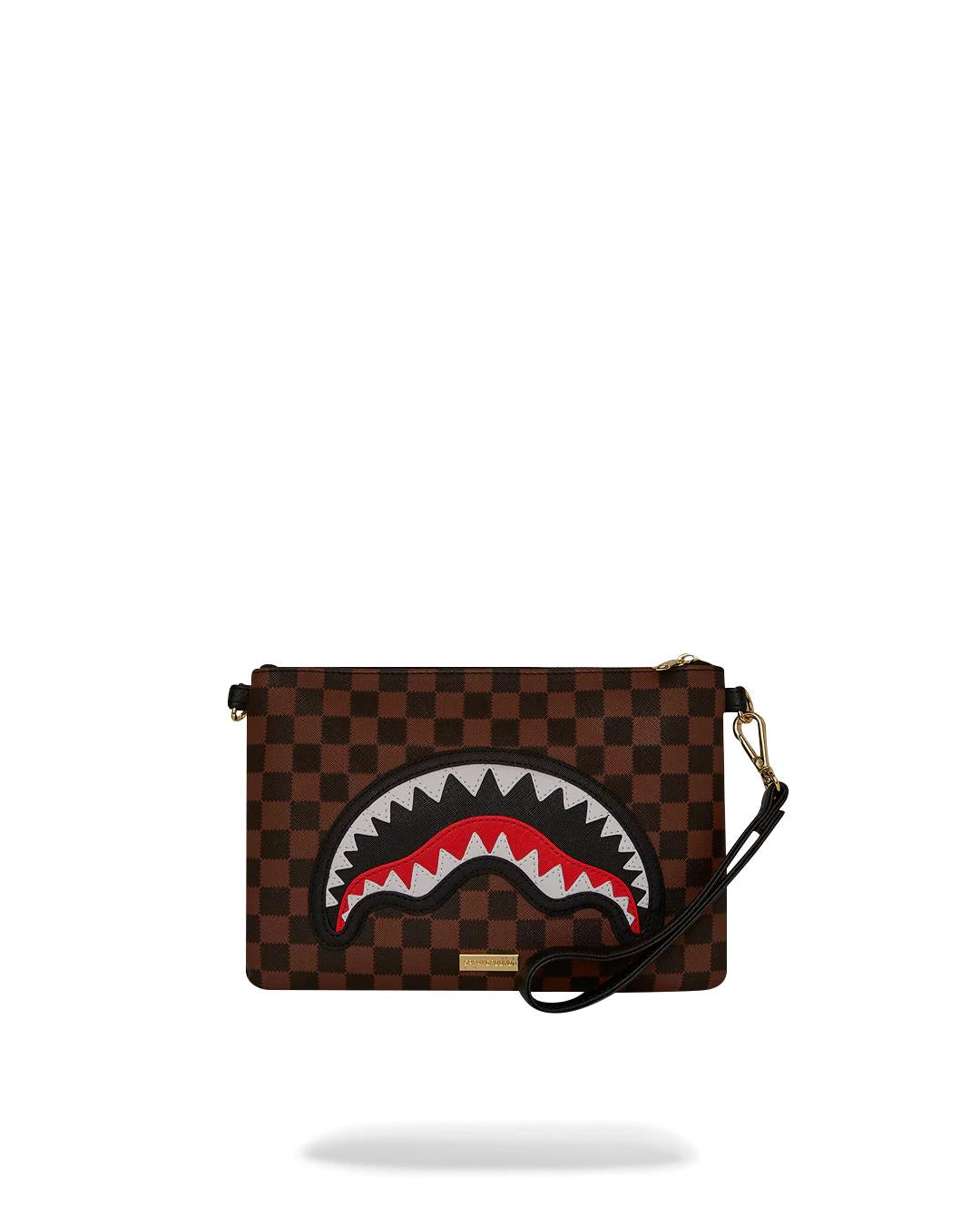 SAWTOOTH SHARKS IN PARIS CROSSOVER CLUTCH | Sprayground Trending