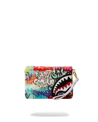 LE MONDE DES GRAFFITIS CROSSOVER CLUTCH | Sprayground Latest