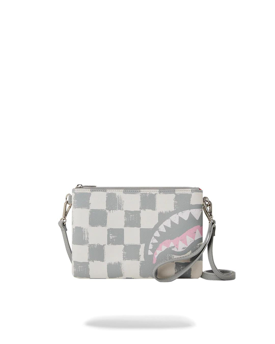 VANQUISH CREAM CROSSOVER CLUTCH | Sprayground Quality