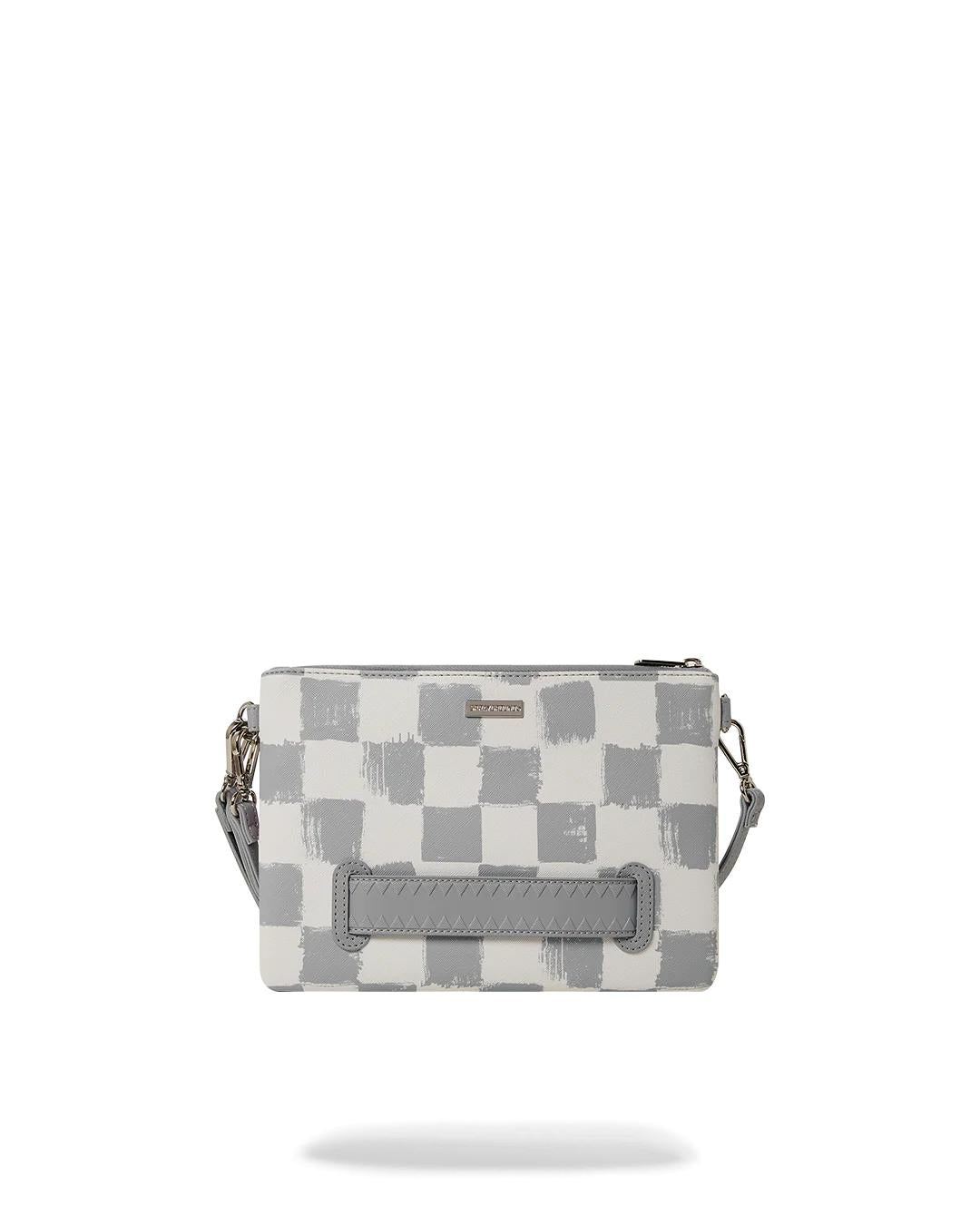 VANQUISH CREAM CROSSOVER CLUTCH | Sprayground Quality