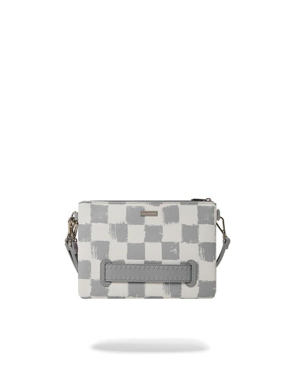 VANQUISH CREAM CROSSOVER CLUTCH | Sprayground Quality