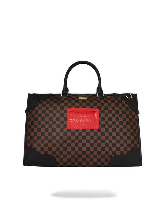 KATANA CHECK BOSS PYRAMID DUFFLE | Sprayground New