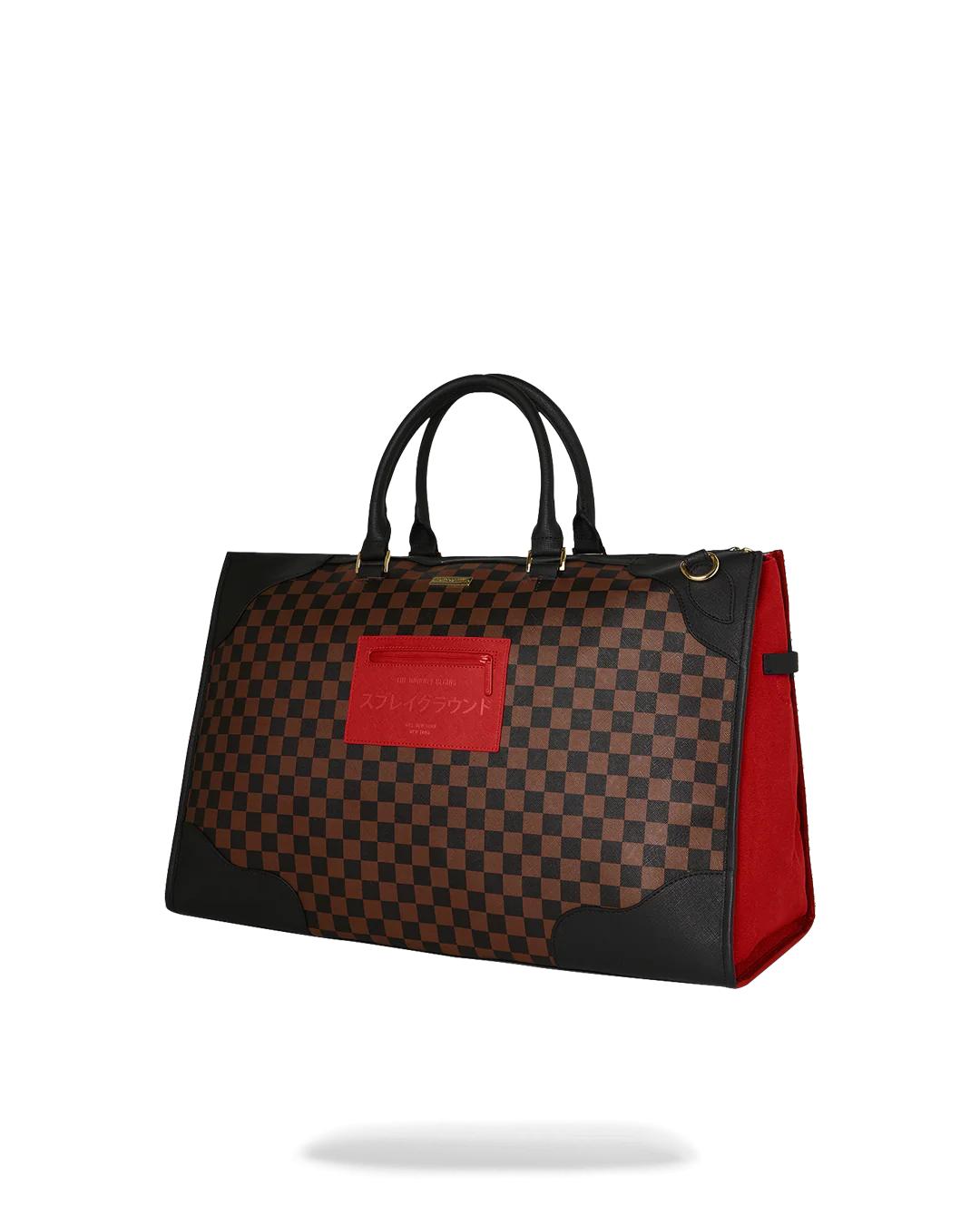 KATANA CHECK BOSS PYRAMID DUFFLE | Sprayground New