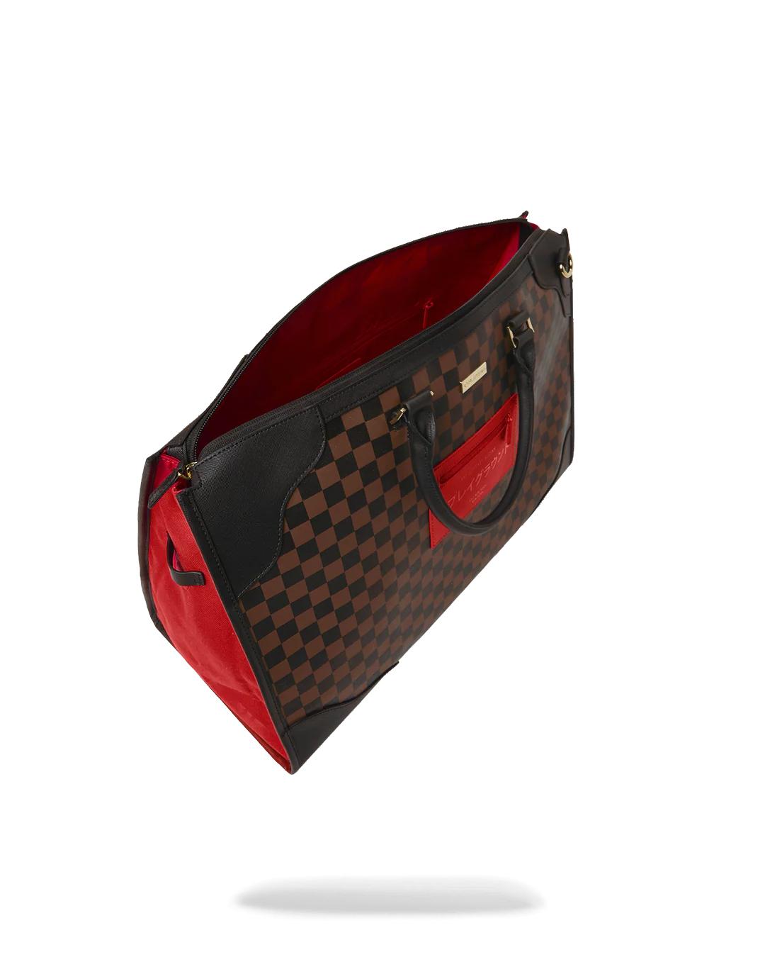 KATANA CHECK BOSS PYRAMID DUFFLE | Sprayground New