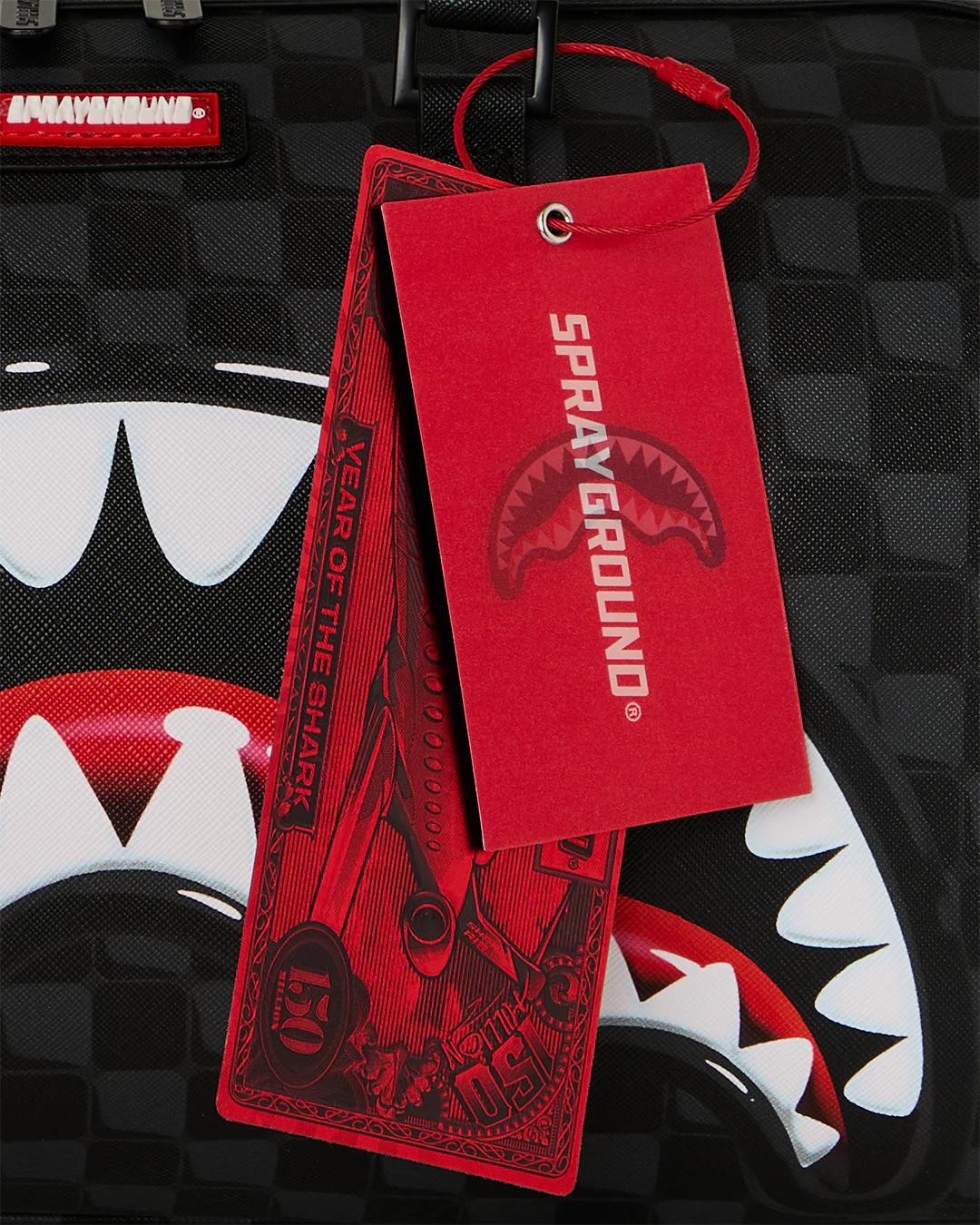SHARKS IN PARIS HYPER PUFF MINI DUFFLE | Sprayground Best Seller