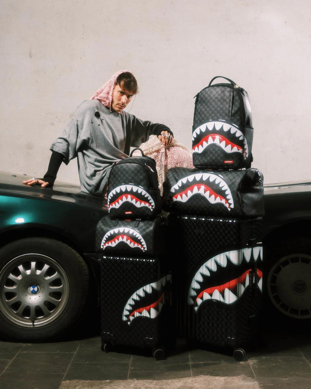SHARKS IN PARIS HYPER PUFF MINI DUFFLE | Sprayground Best Seller