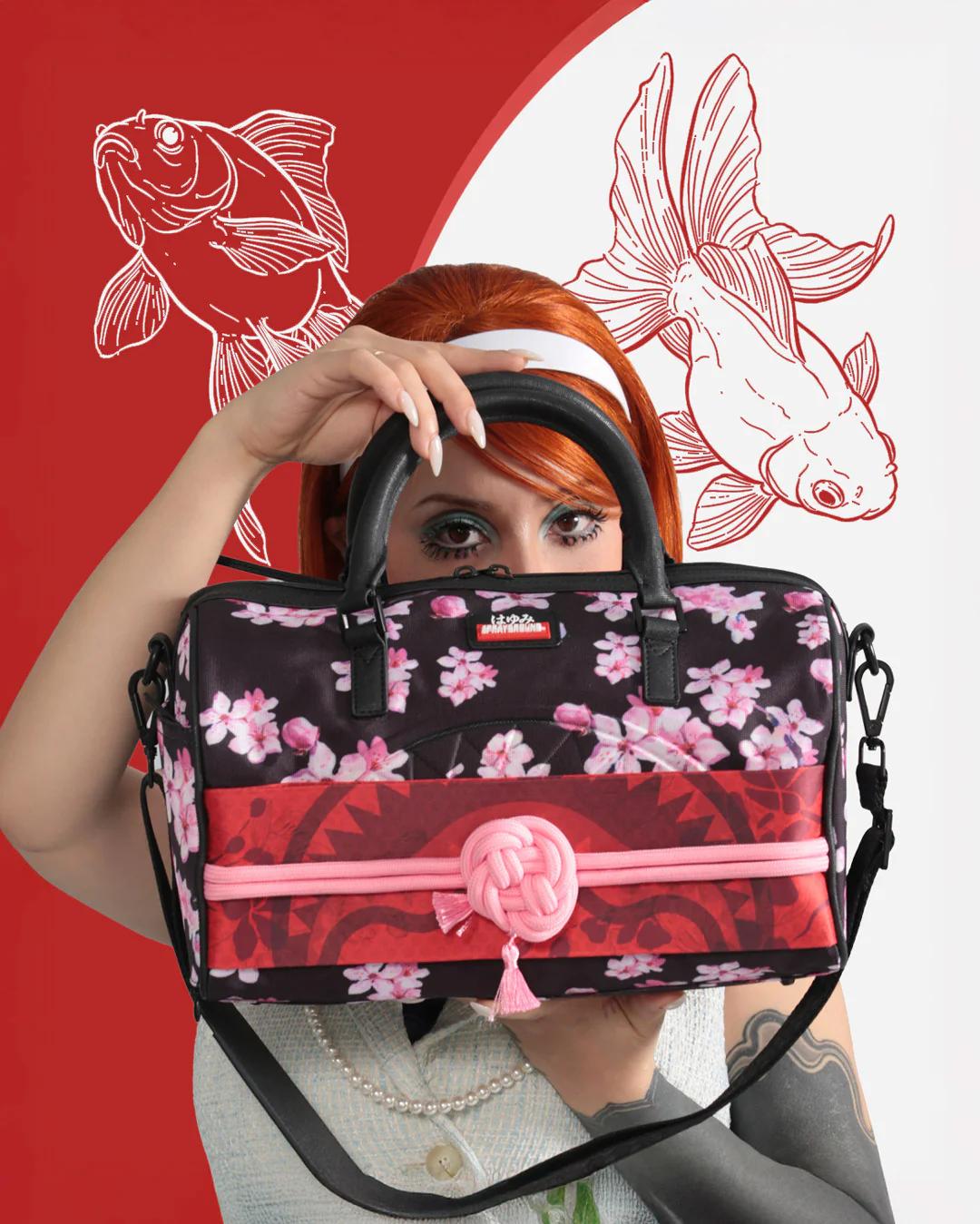 OUKA KENRAN HAYUMI HOKAZANO OFFICIAL COLLAB MINI DUFFLE | Sprayground Recommended
