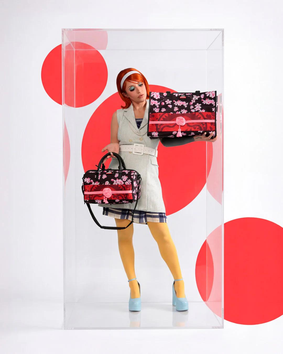 OUKA KENRAN HAYUMI HOKAZANO OFFICIAL COLLAB MINI DUFFLE | Sprayground Recommended
