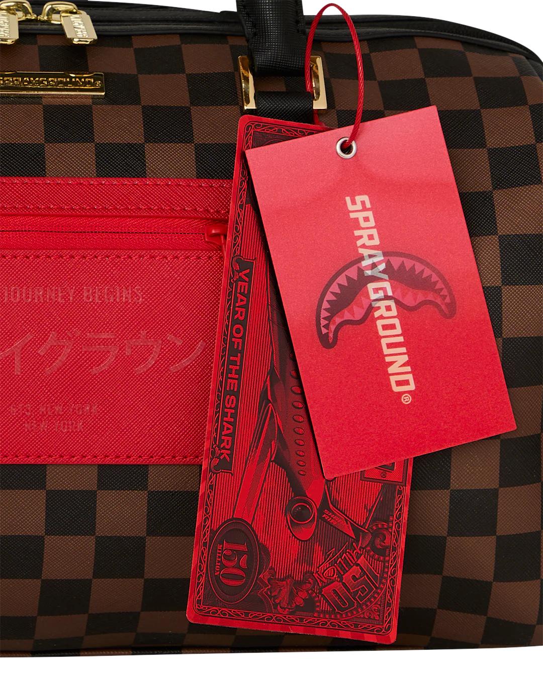 KATANA CHECK BOSS MINI DUFFLE | Sprayground Exclusive