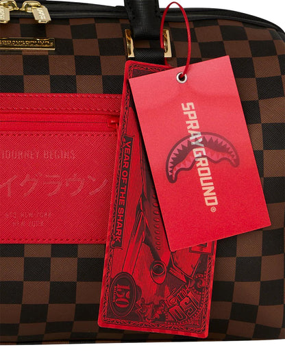 KATANA CHECK BOSS MINI DUFFLE | Sprayground Exclusive