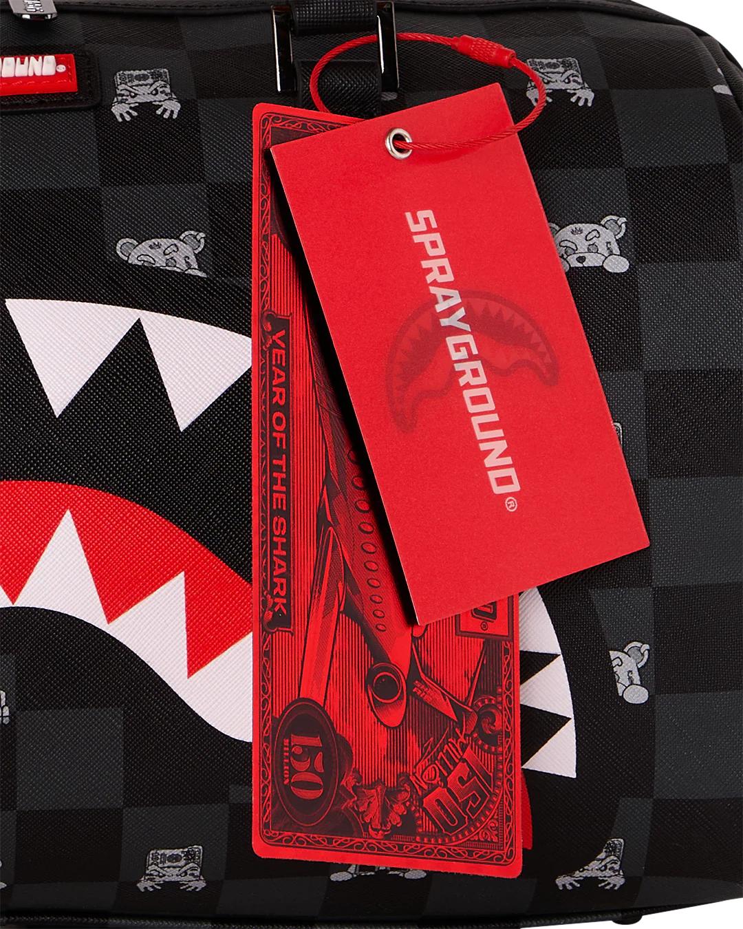 SHARK MOB HIDEOUT MINI DUFFLE | Sprayground Signature