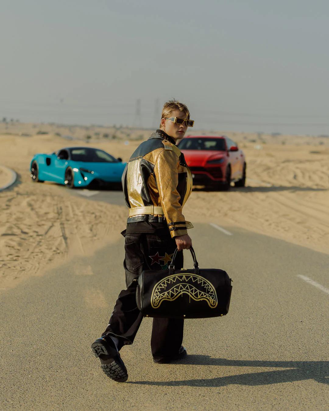 GOLD FANG DUFFLE | Sprayground Great Value