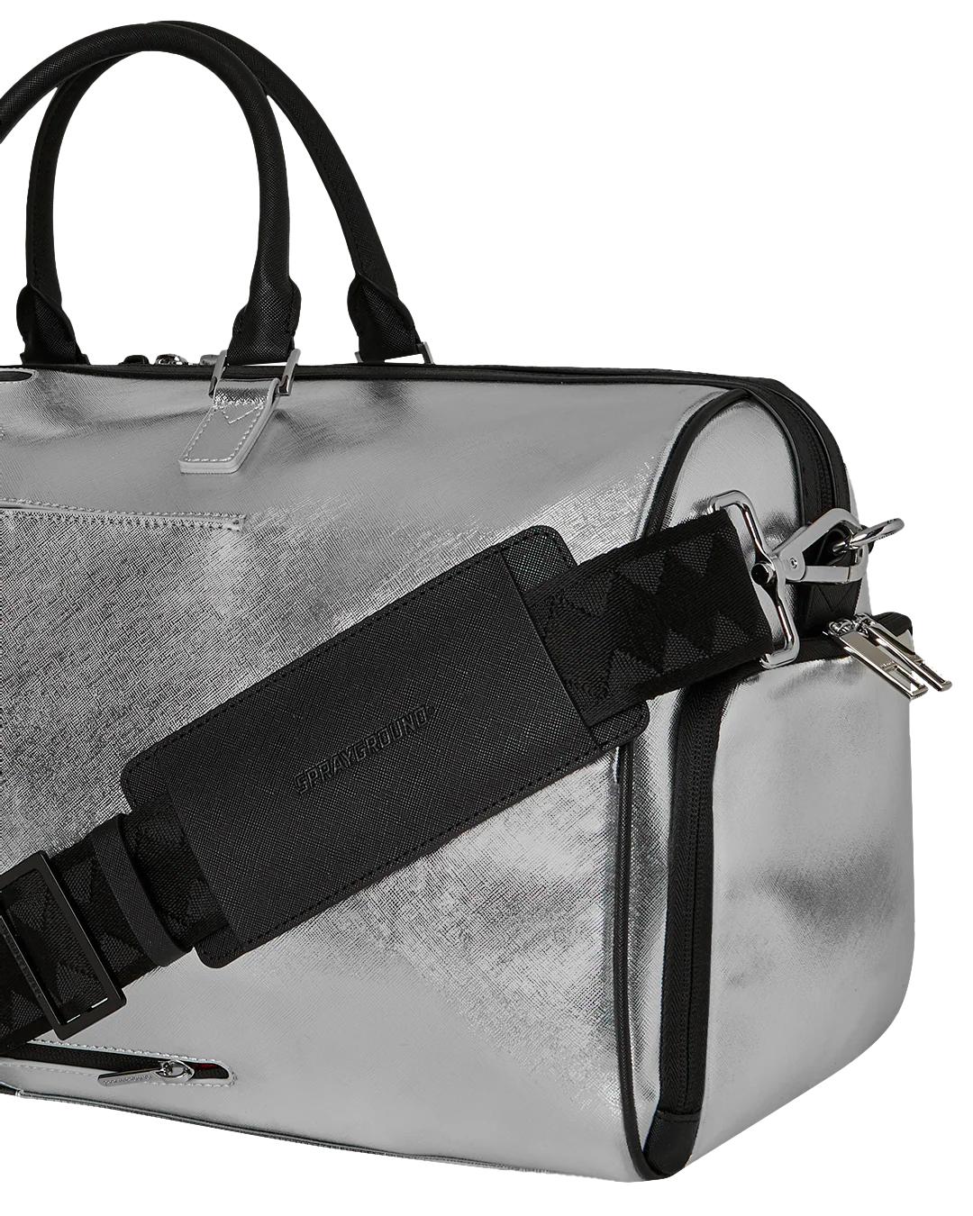 CHROME SPECTRE DUFFLE | Sprayground Quality