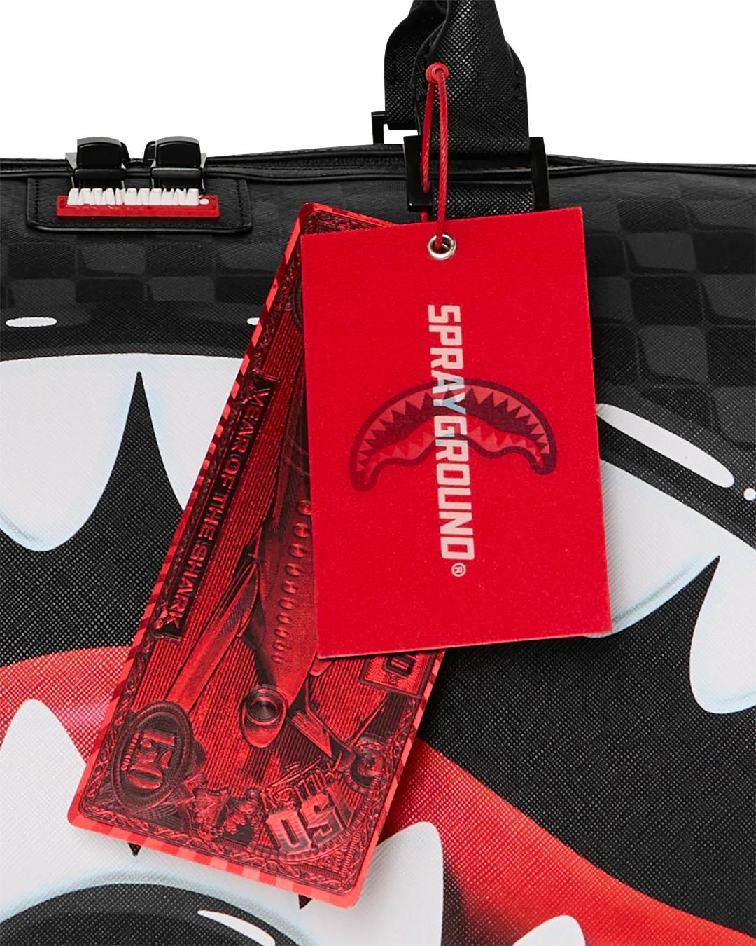 SHARKS IN PARIS HYPER PUFF DUFFLE | Sprayground Premium