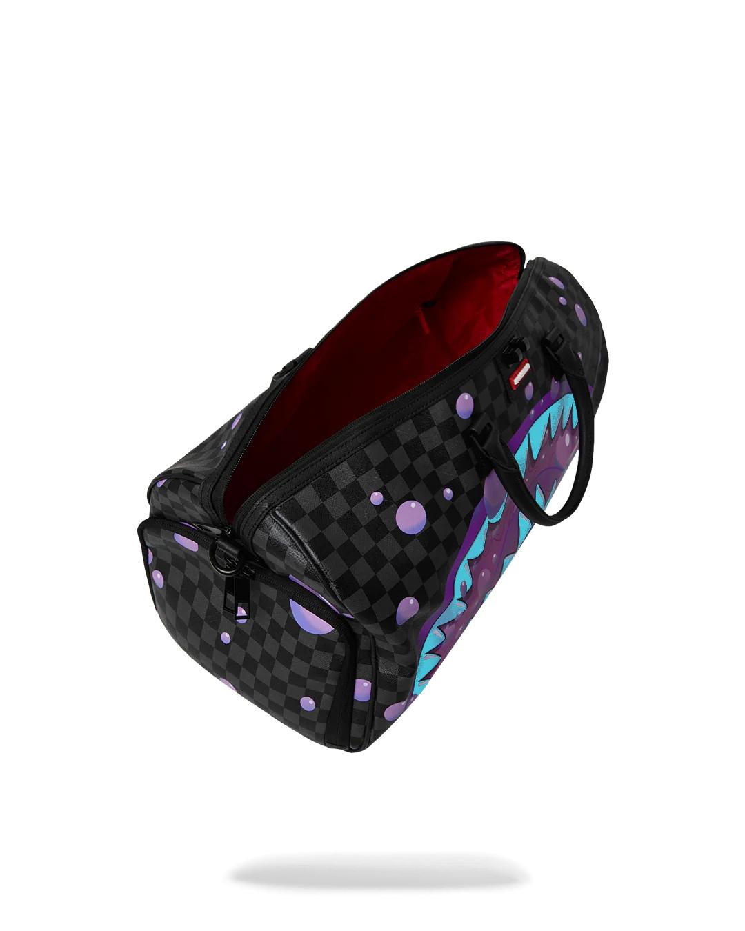 PURPLE SLIME SHARK DUFFLE | Sprayground New