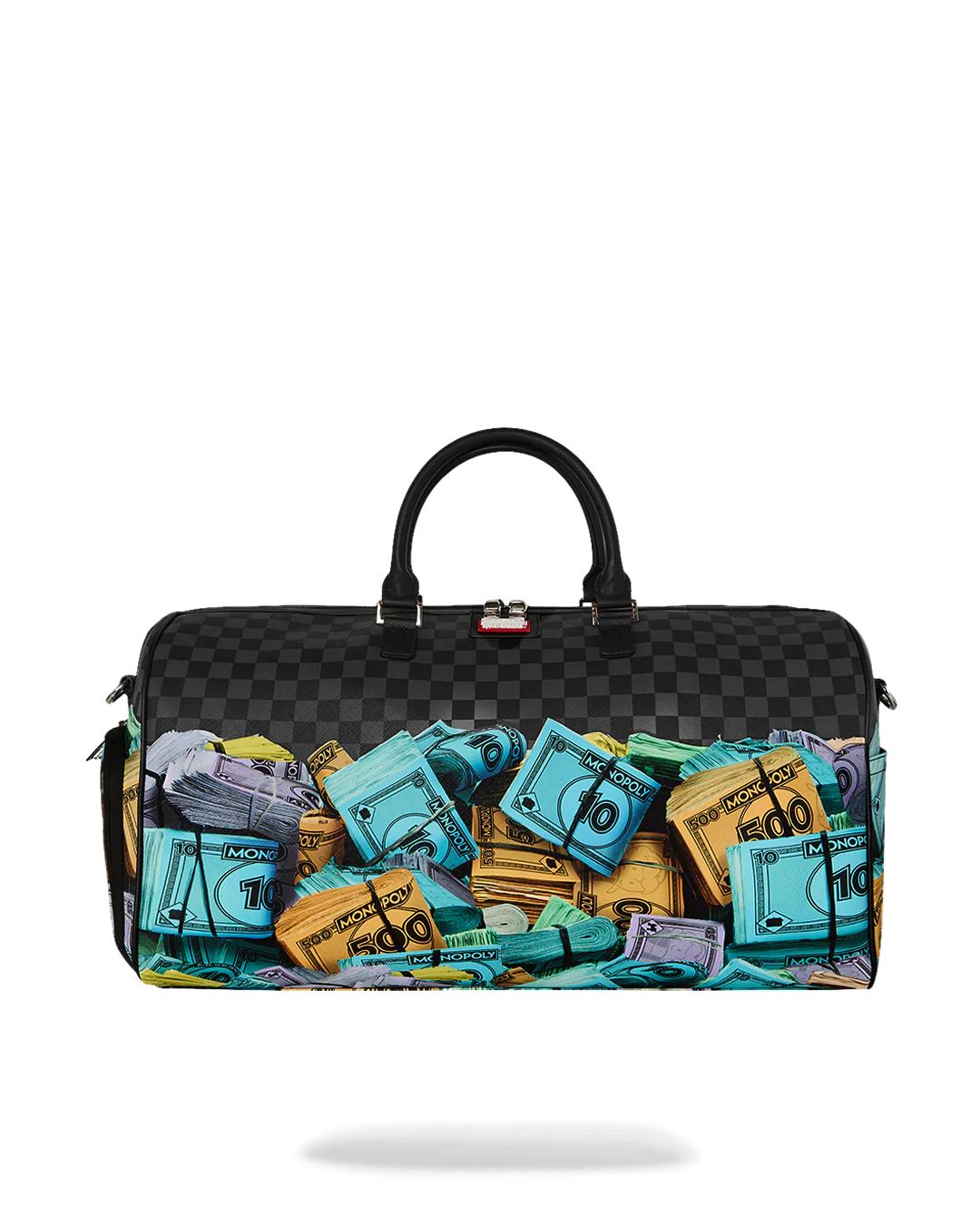 MONOPOLY STACK UP DUFFLE | Sprayground Popular