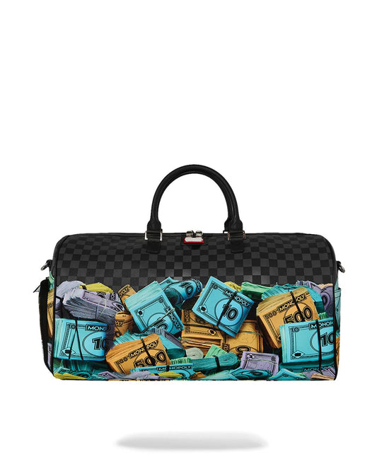 MONOPOLY STACK UP DUFFLE | Sprayground Popular