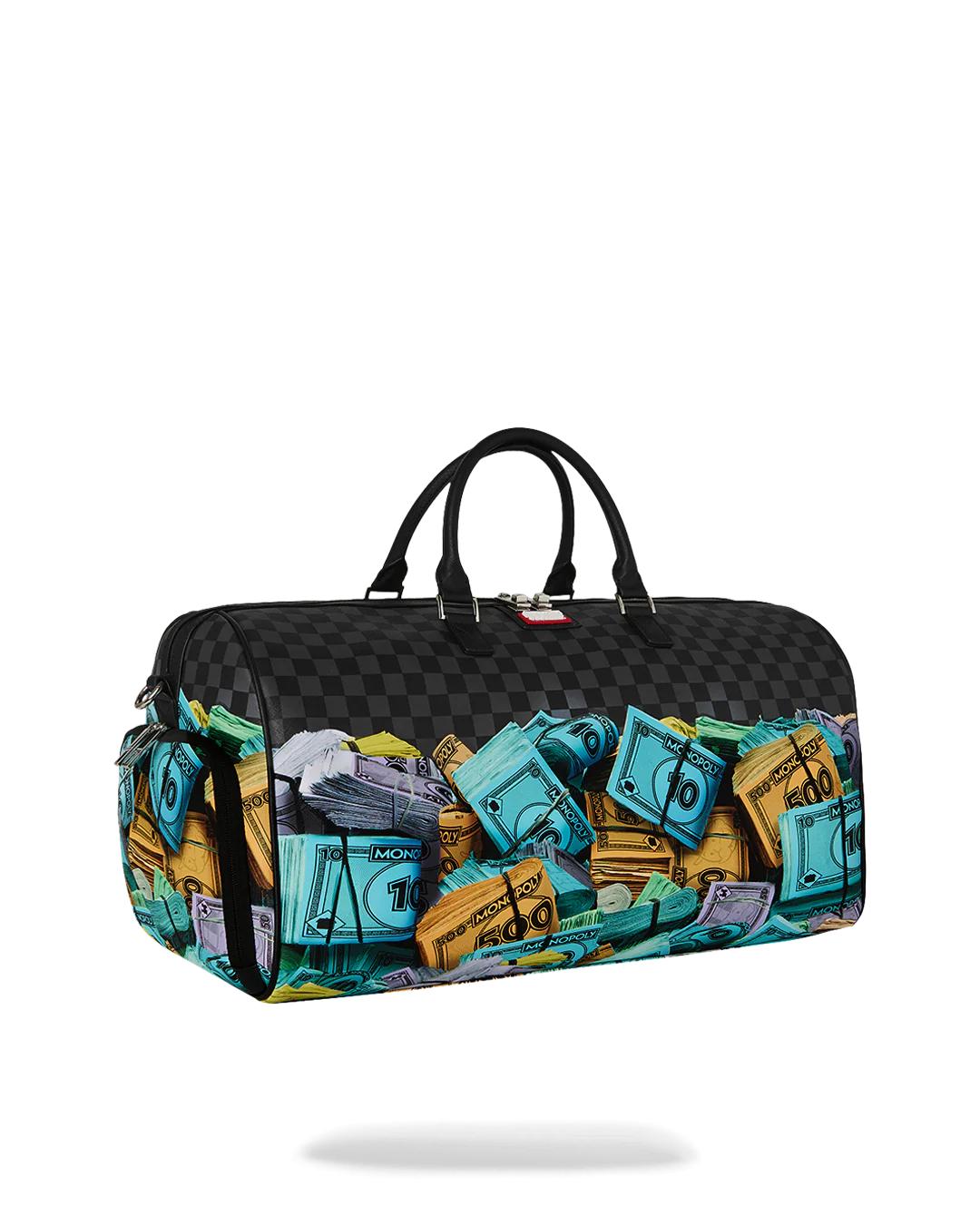 MONOPOLY STACK UP DUFFLE | Sprayground Popular