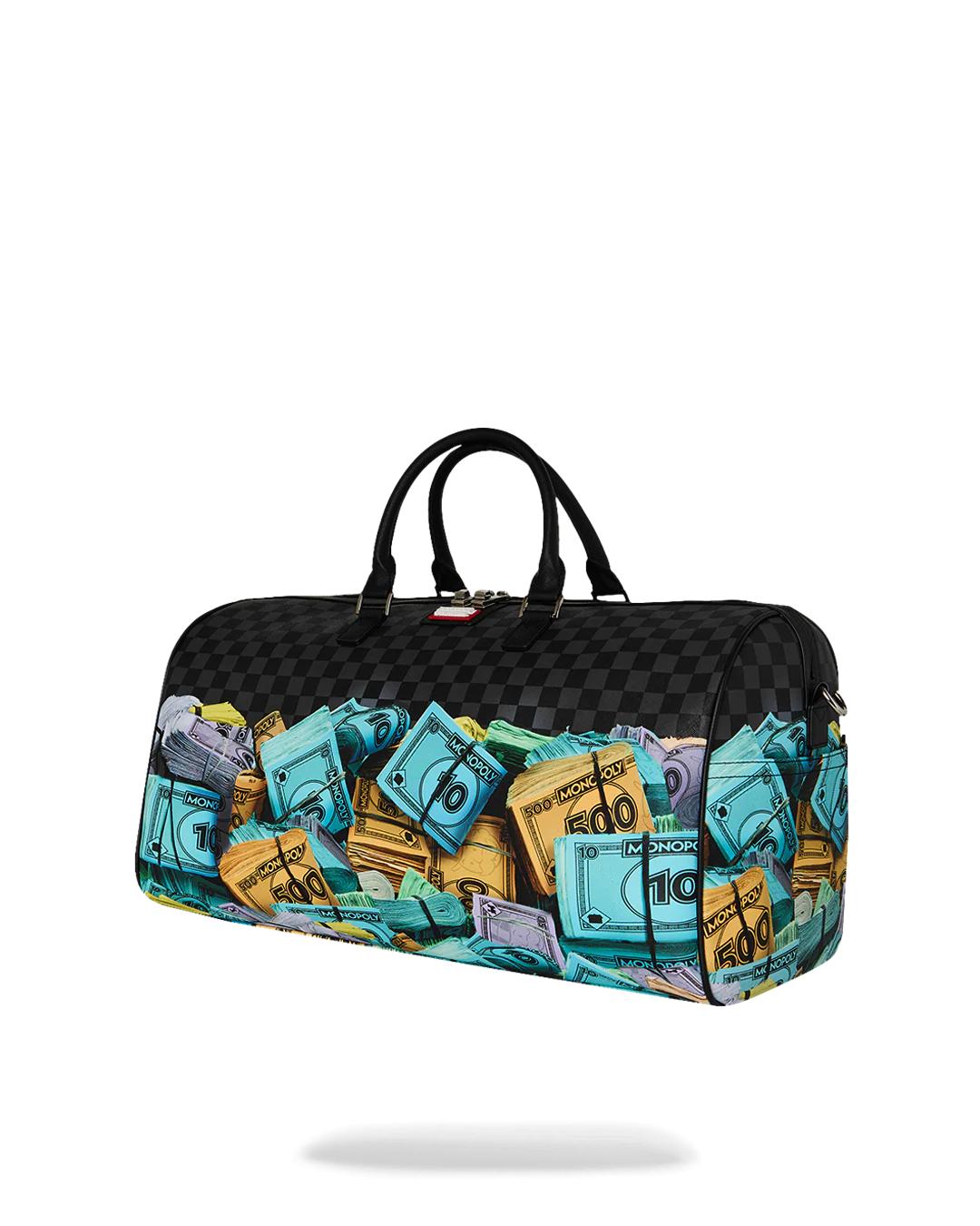 MONOPOLY STACK UP DUFFLE | Sprayground Popular